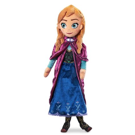 anna frozen disney doll|disney frozen anna plush doll.